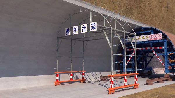 肥西县隧道施工动画制作公司 - 隧道施工工艺和施工方法 - 隧道施工汇报动画视频 - bim 工程施工动画
